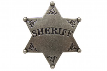 Plaque du shérif