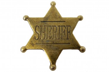 Plaque du shérif