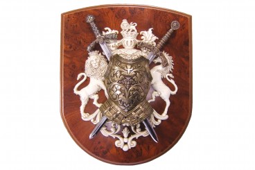 Armure et 2 épées panoplie