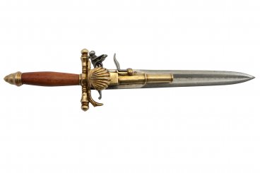 Pistolet-poignard, France S.XVIII