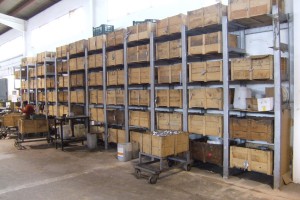 Stock de moulages